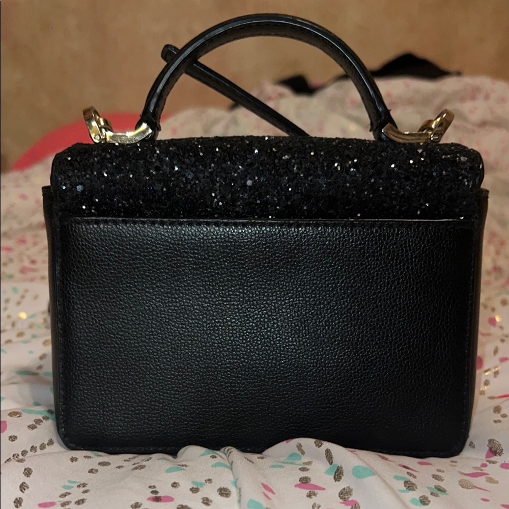 Black Glitter Handbag - Picture 3 of 4